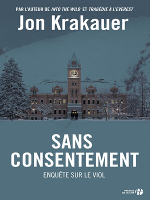 cover image of Sans consentement